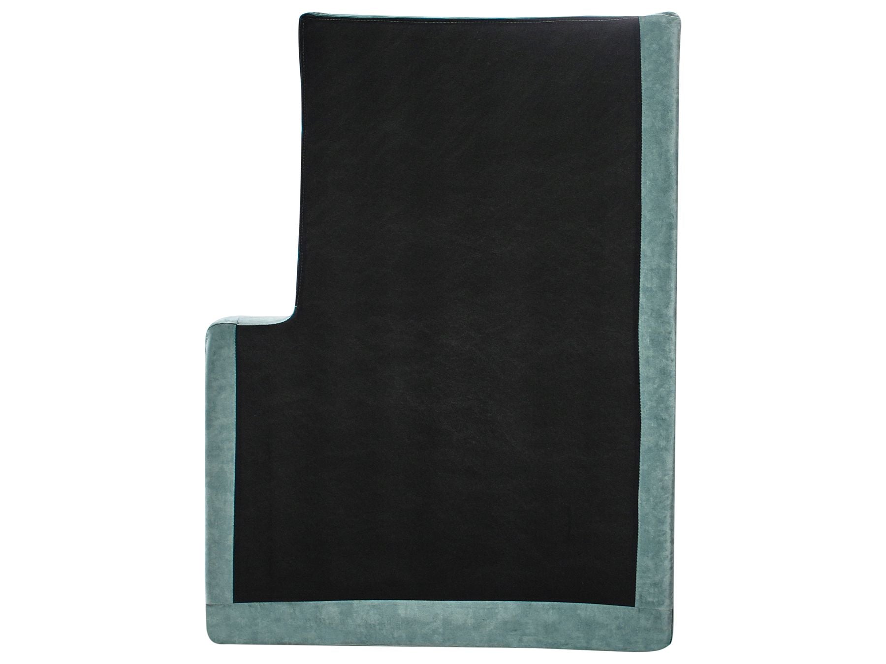 Left Hand Corner Velvet Sofa with Ottoman Teal OSLO