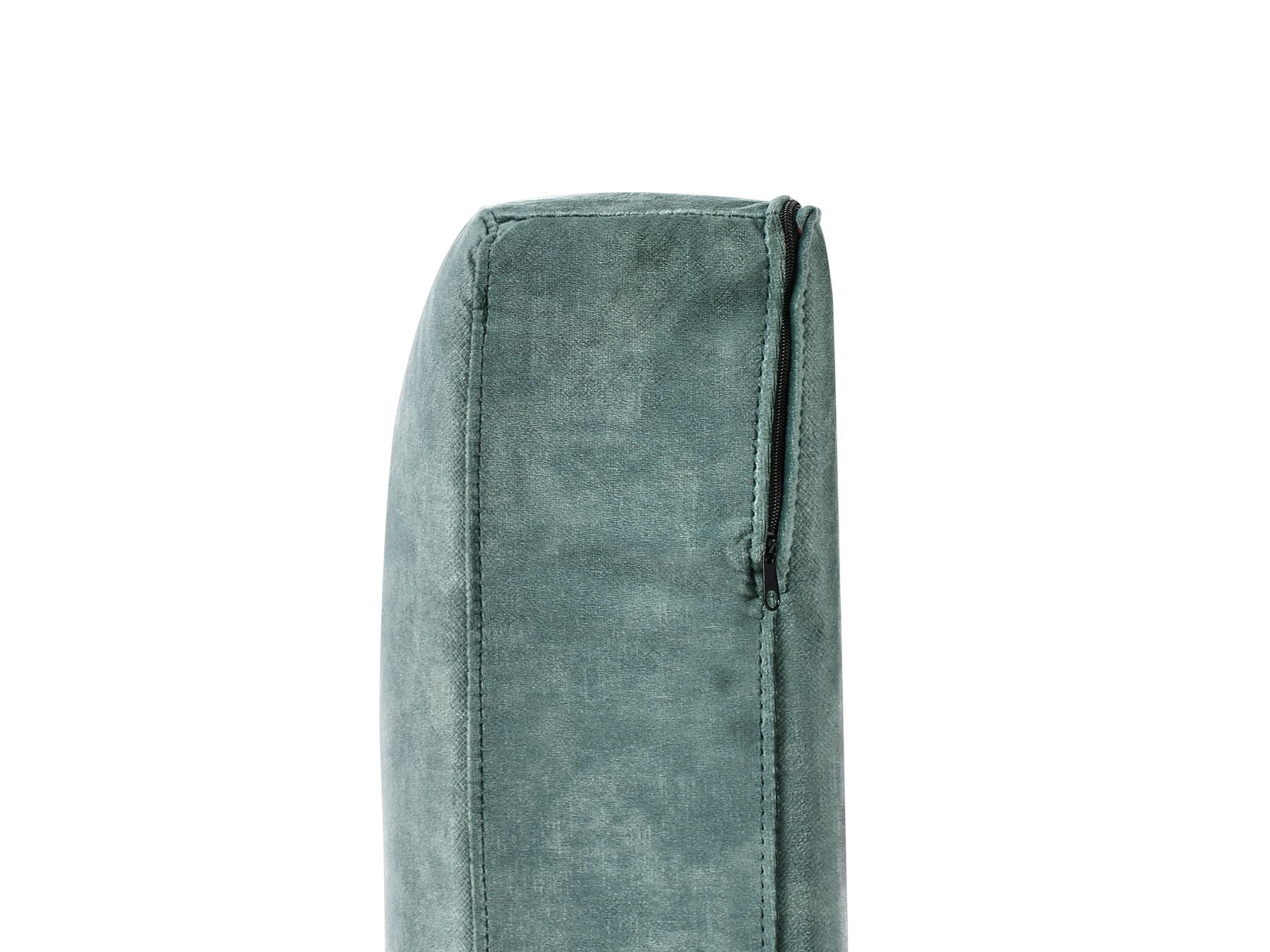 Left Hand Corner Velvet Sofa with Ottoman Teal OSLO