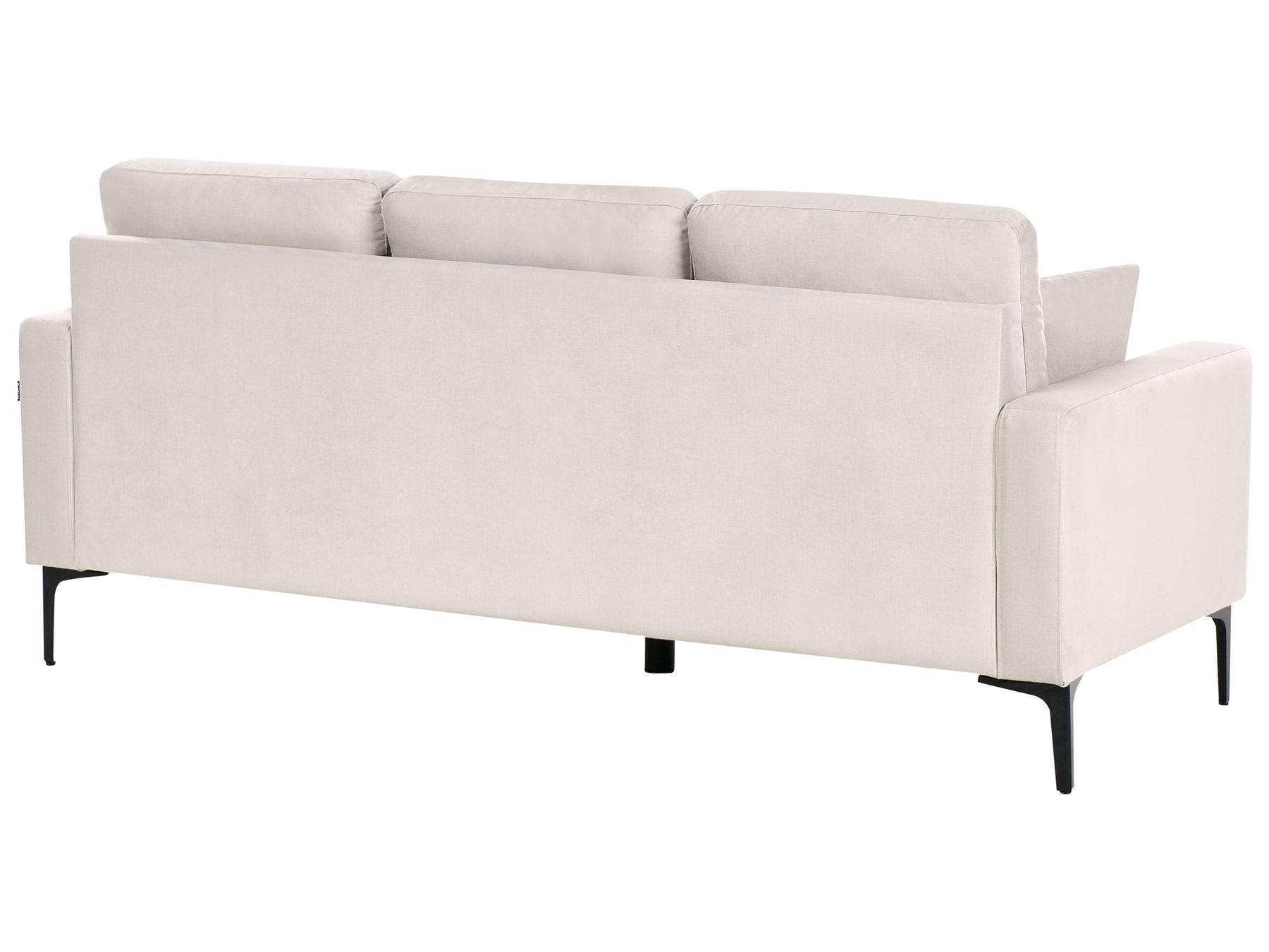 3 Seater Fabric Sofa Light Beige GAVLE