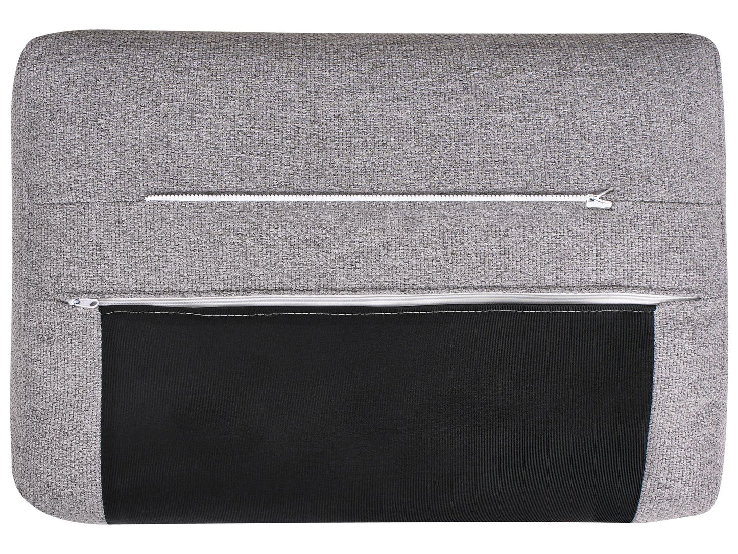 2 Seater Fabric Sofa Grey REINEN