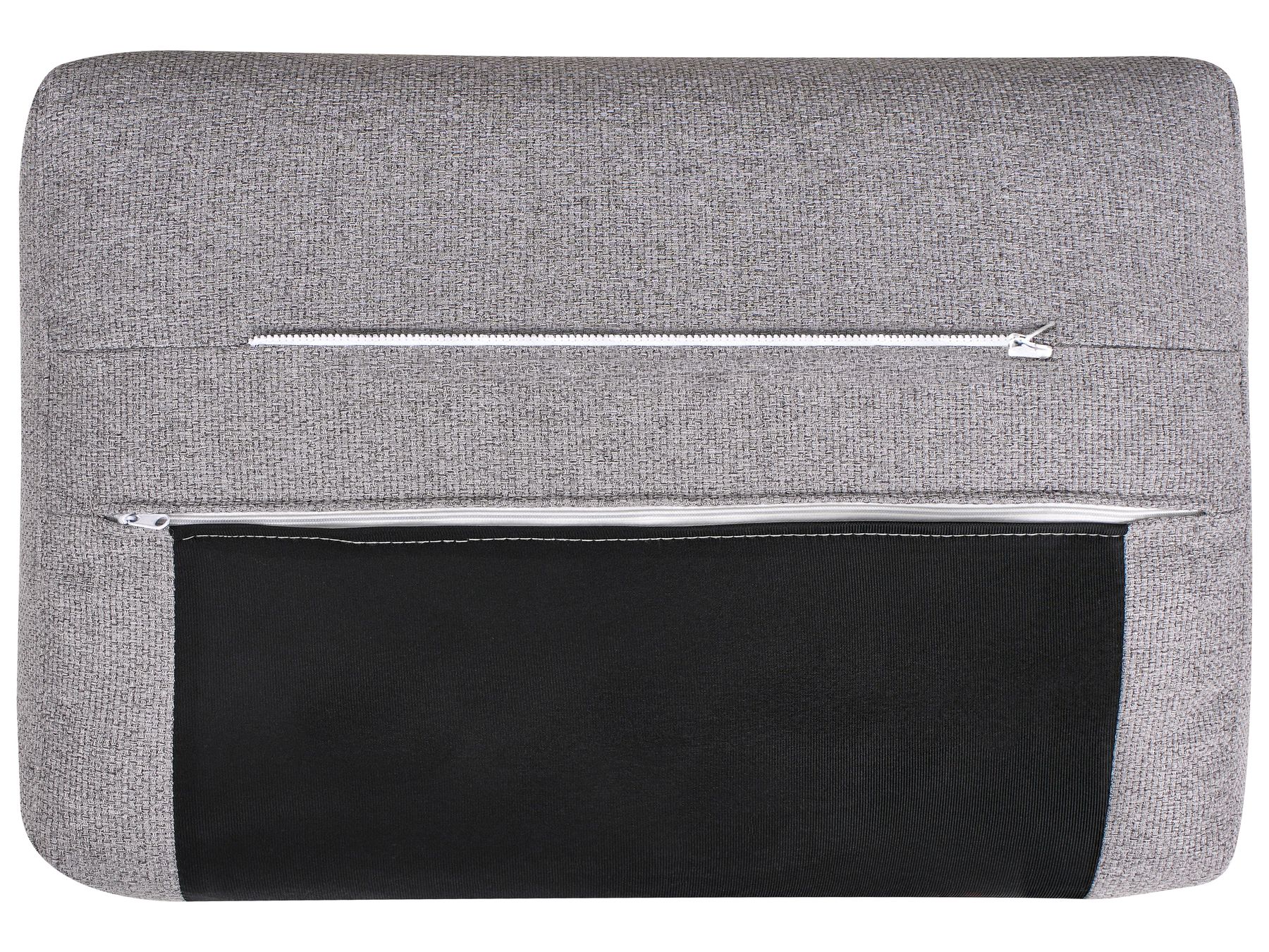 2 Seater Fabric Sofa Grey REINEN