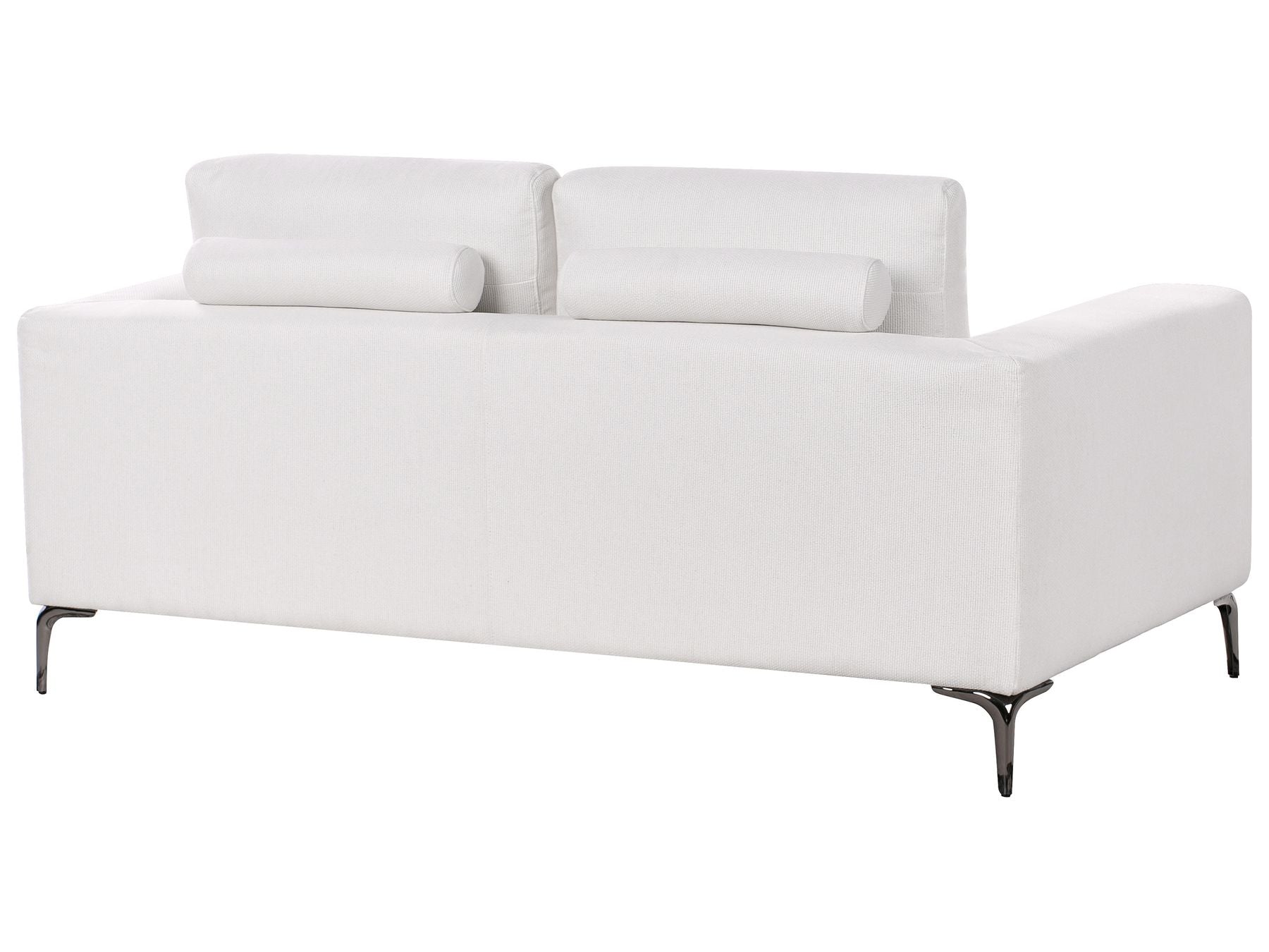 2 Seater Fabric Sofa White REINEN