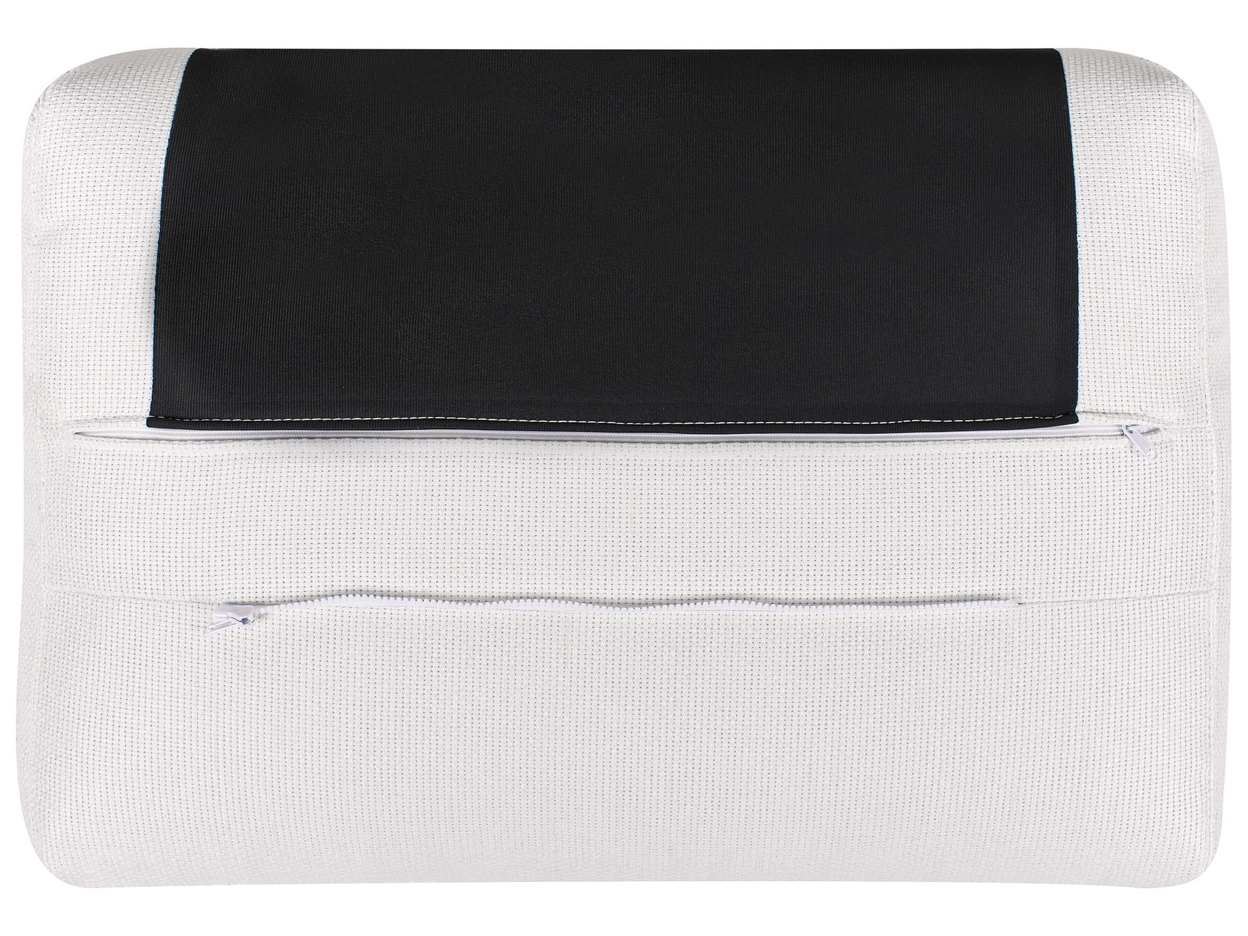 2 Seater Fabric Sofa White REINEN