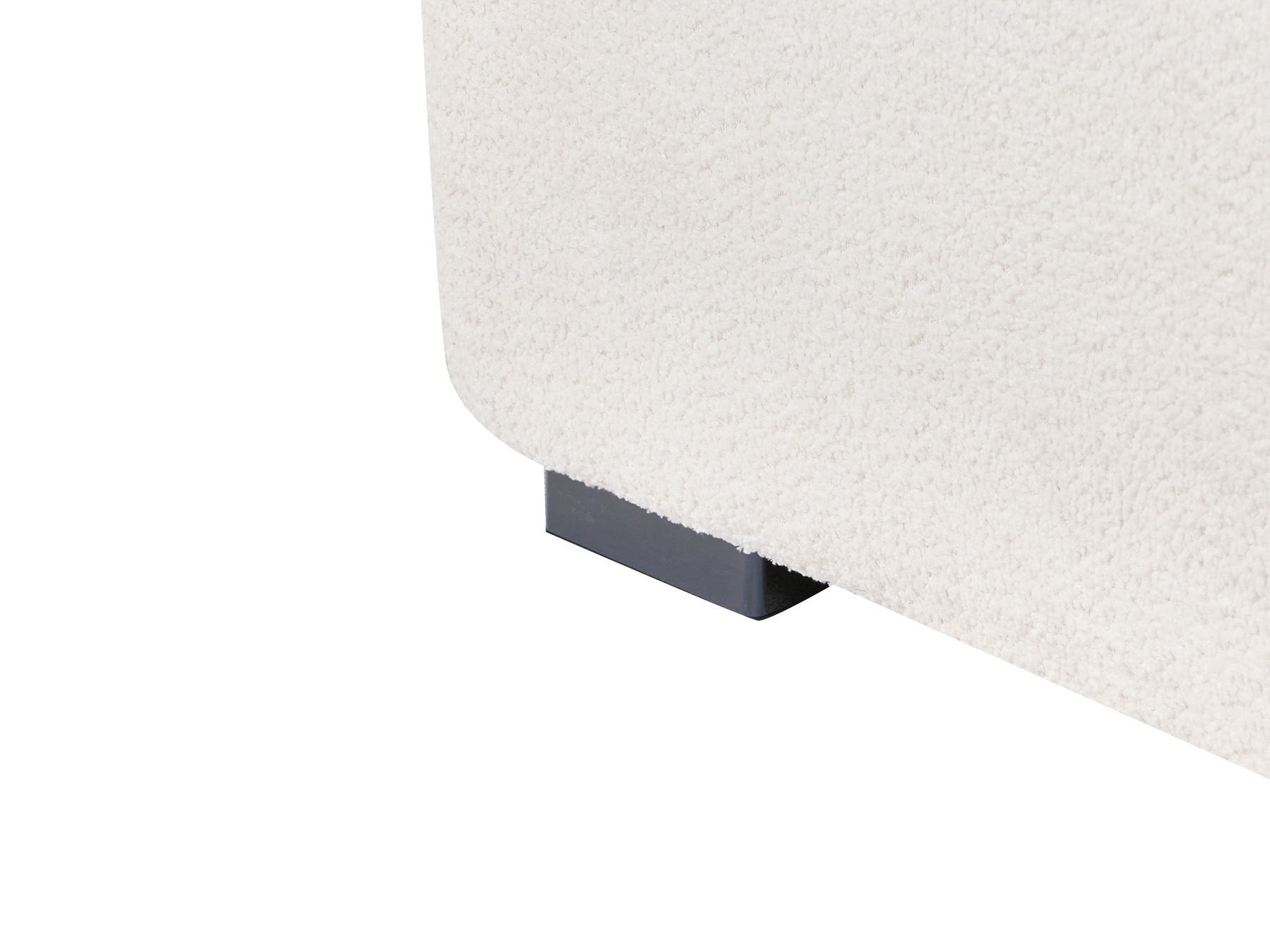 3 Seater Boucle Sofa White KORIO