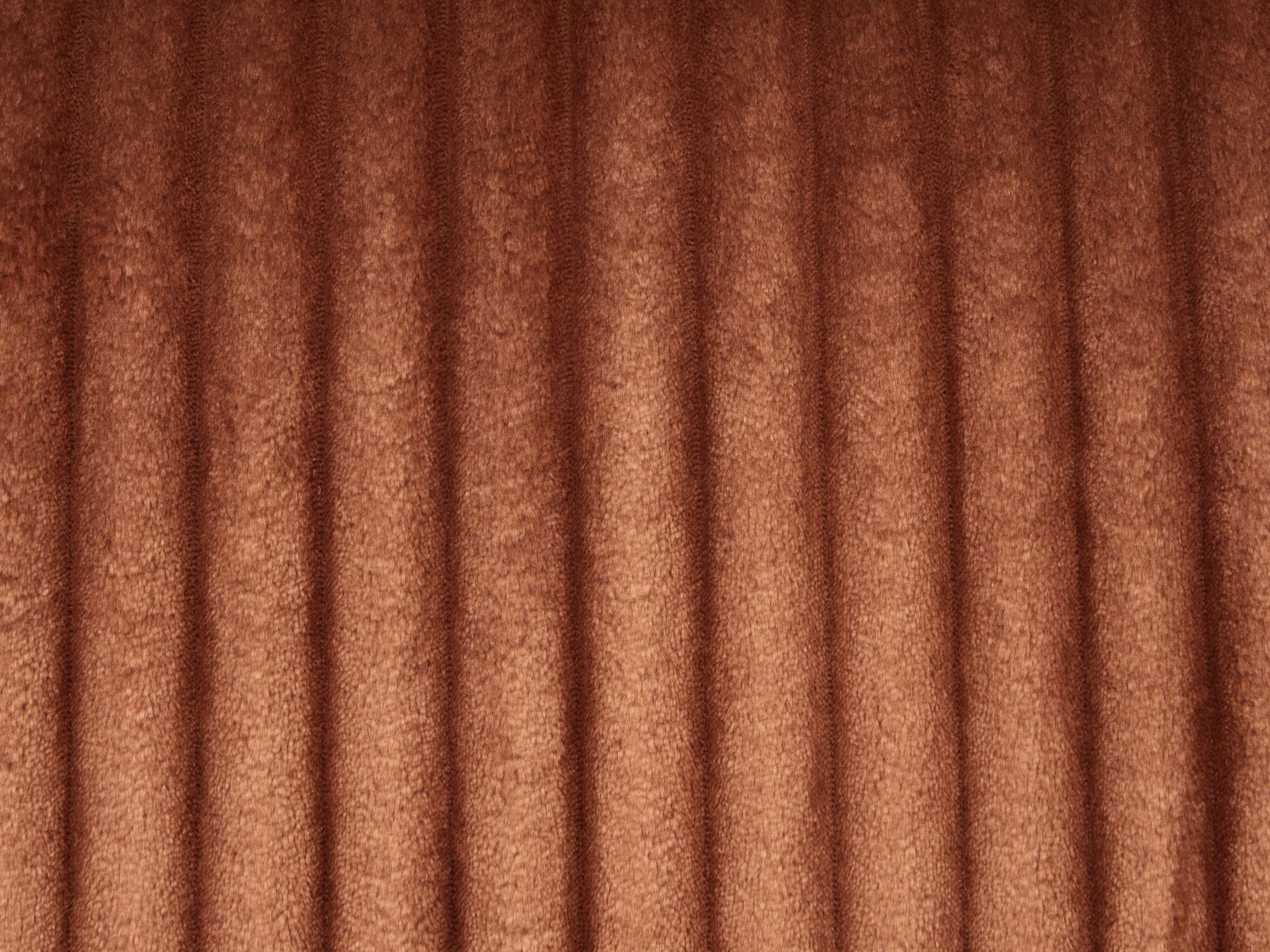 Right Hand Jumbo Cord Corner Sofa Brown STENUM