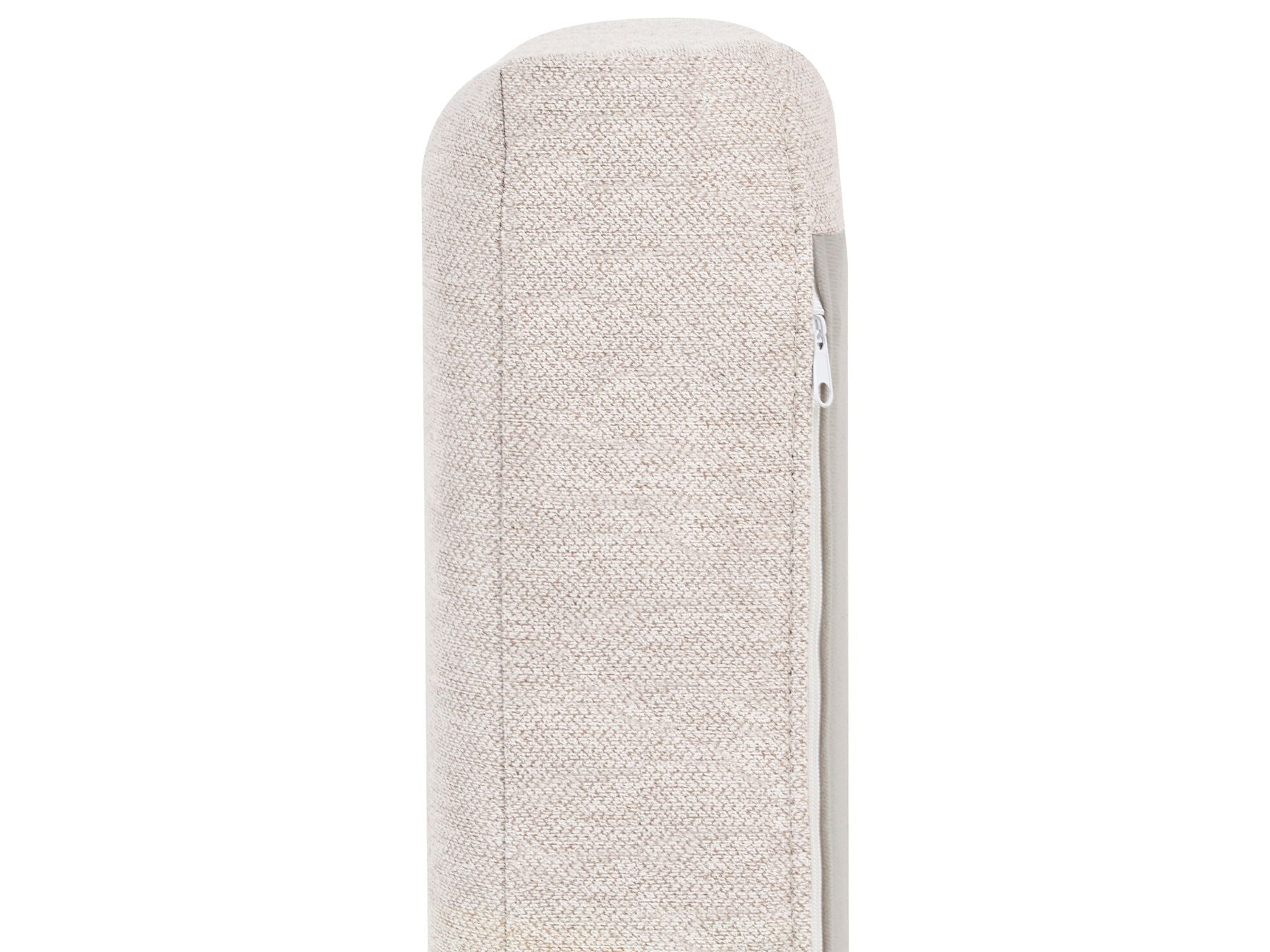 2 Seater Fabric Sofa Light Beige BREDA