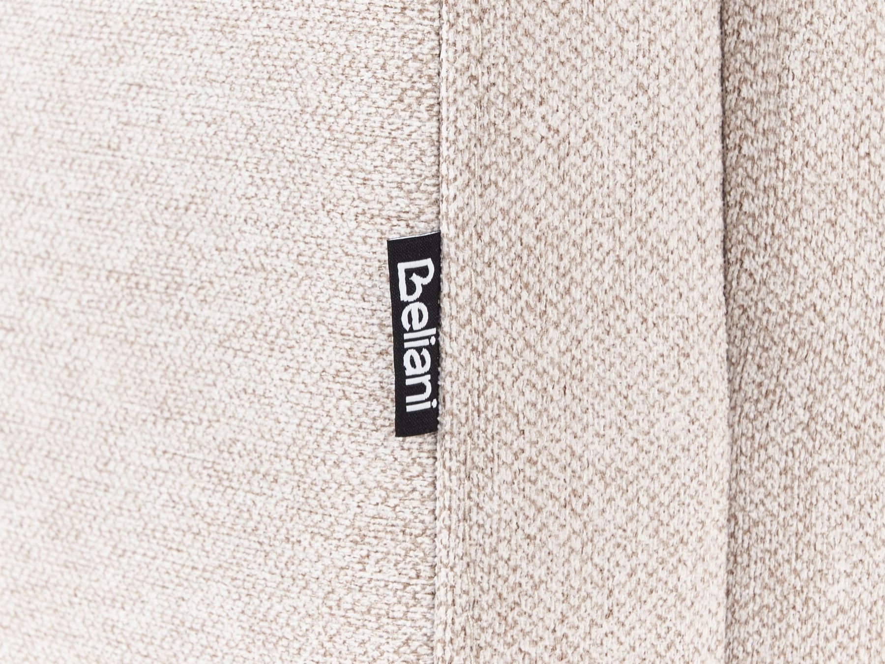 2 Seater Fabric Sofa Light Beige BREDA