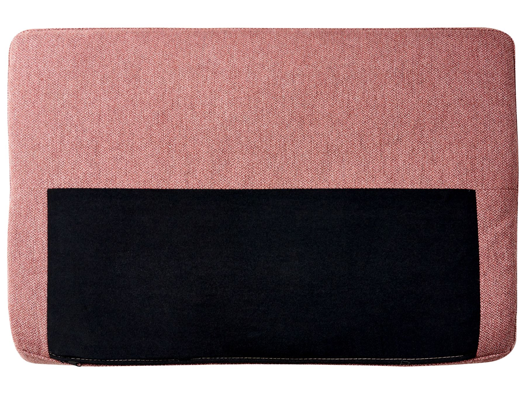 2 Seater Fabric Sofa Pink BREDA
