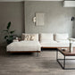 Right Hand Corner Fabric Sofa Beige MARIFERD