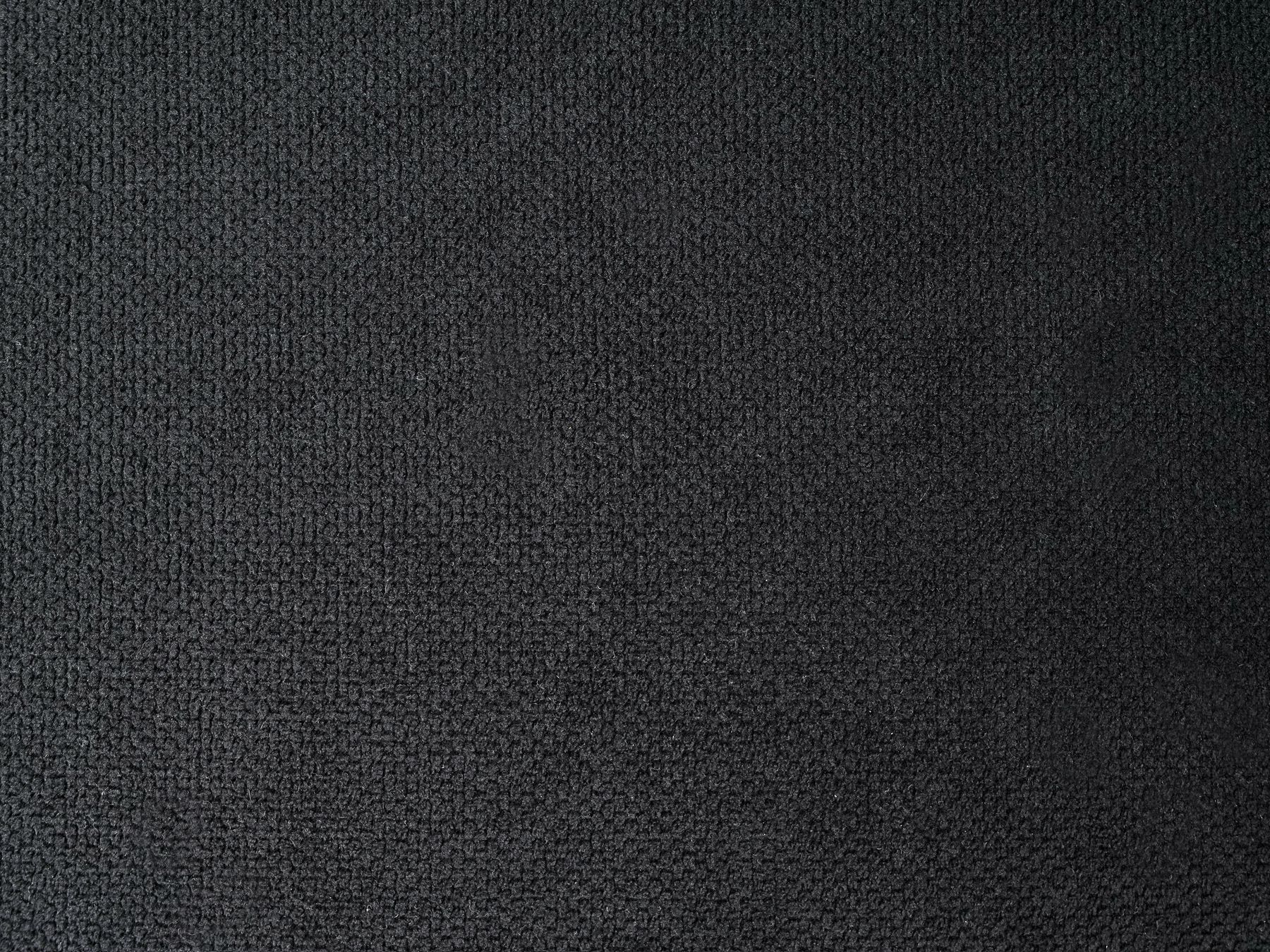 2 Seater Fabric Sofa Black VORGOD