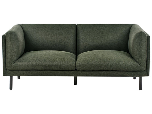 2 Seater Fabric Sofa Green VORGOD