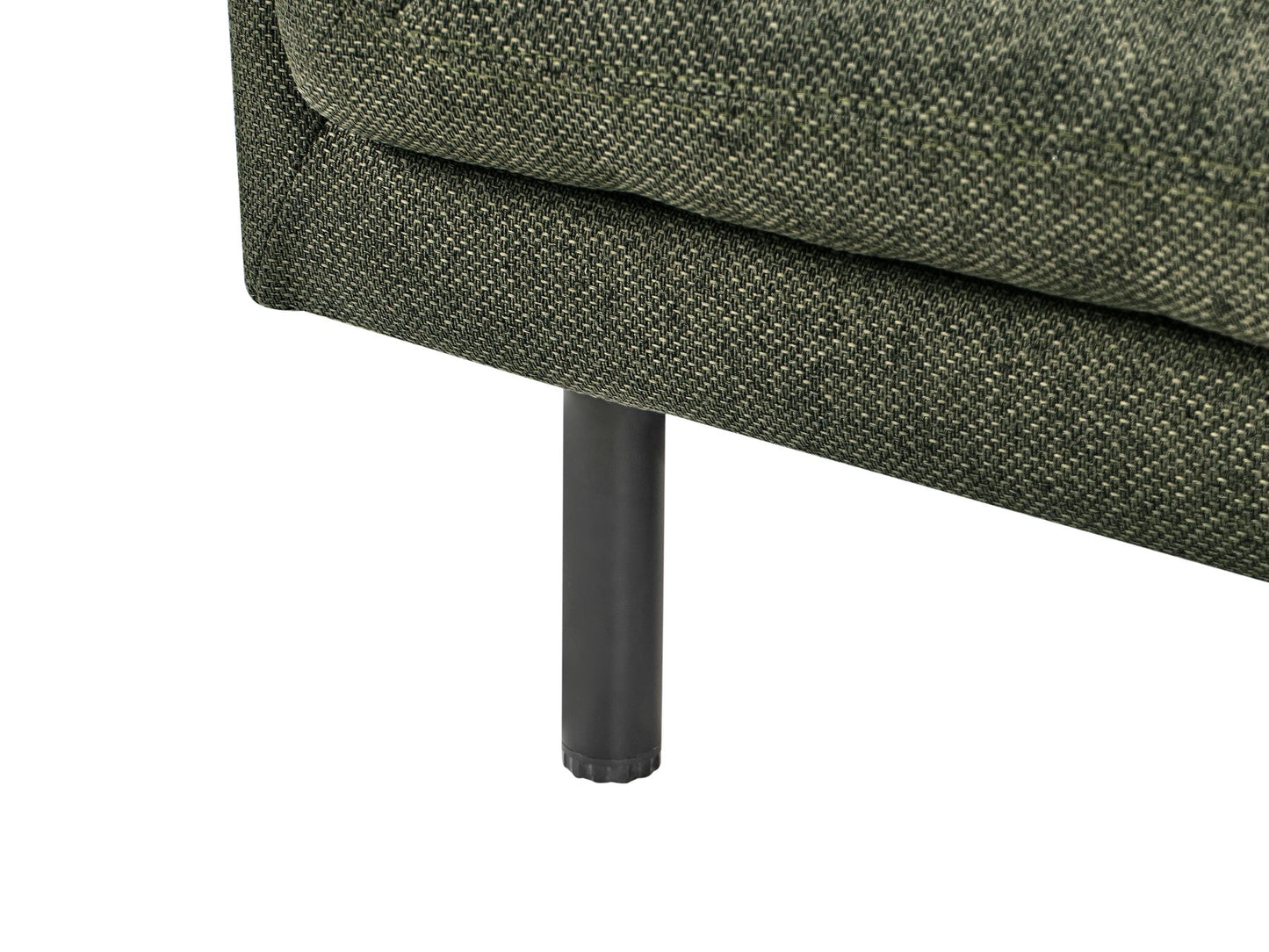 2 Seater Fabric Sofa Green VORGOD