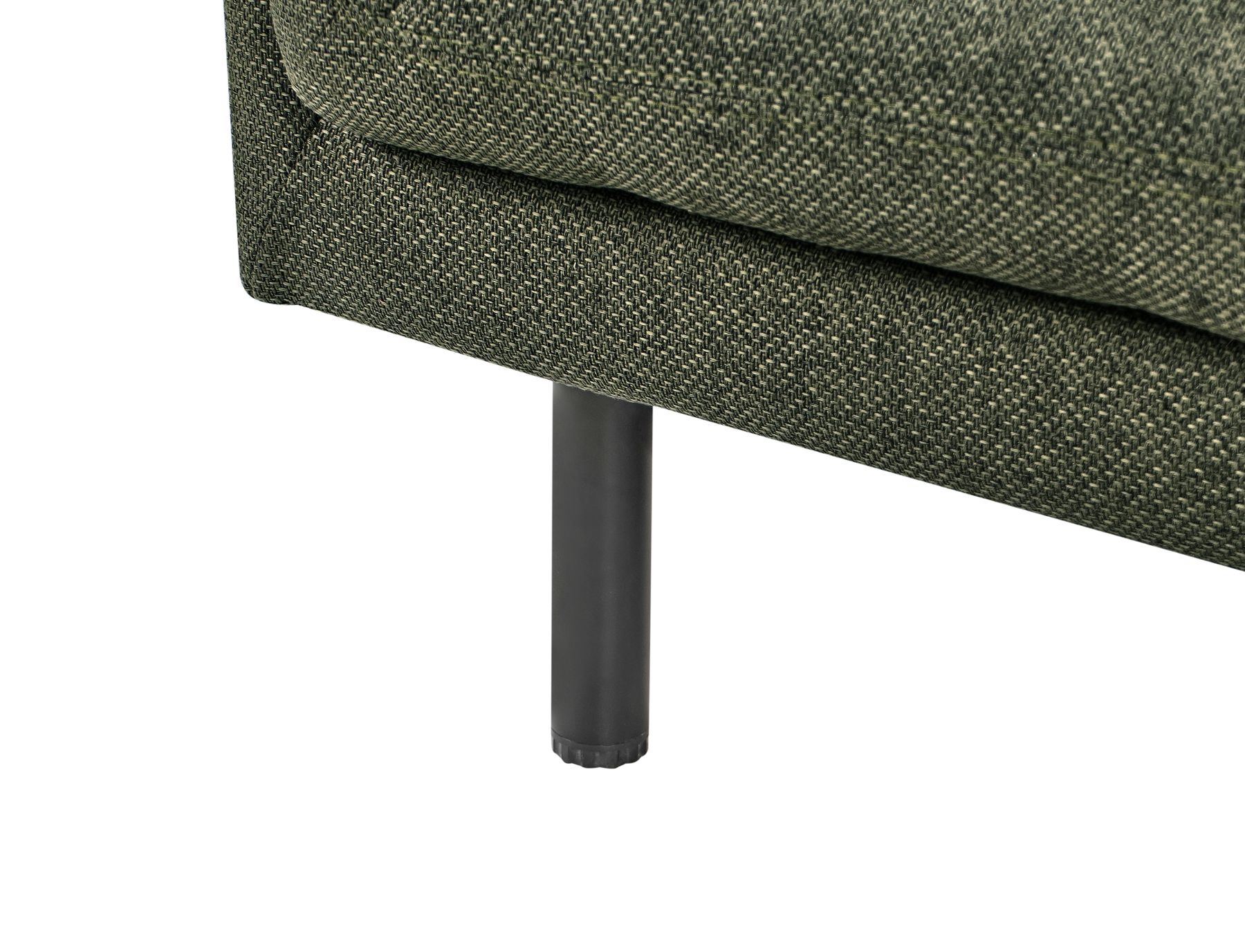 2 Seater Fabric Sofa Green VORGOD